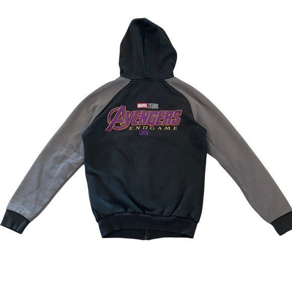Avengers Endgame Crew Full Zip Hoodie Men's X Small 2016-2019